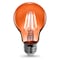 Feit Electric Feit A19 E26 (Medium) Filament LED Bulb Orange 30 Watt Equivalence 1 pk A19/TO/LED - alternate 3